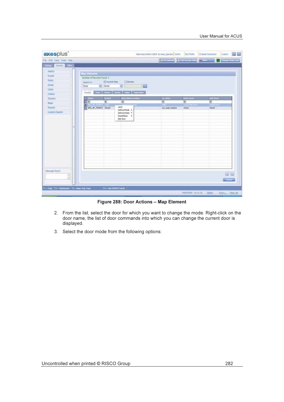 RISCO Group ACUS User Manual | Page 310 / 525