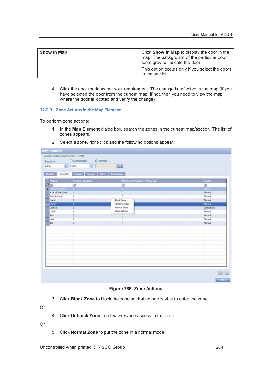 RISCO Group ACUS User Manual | Page 312 / 525