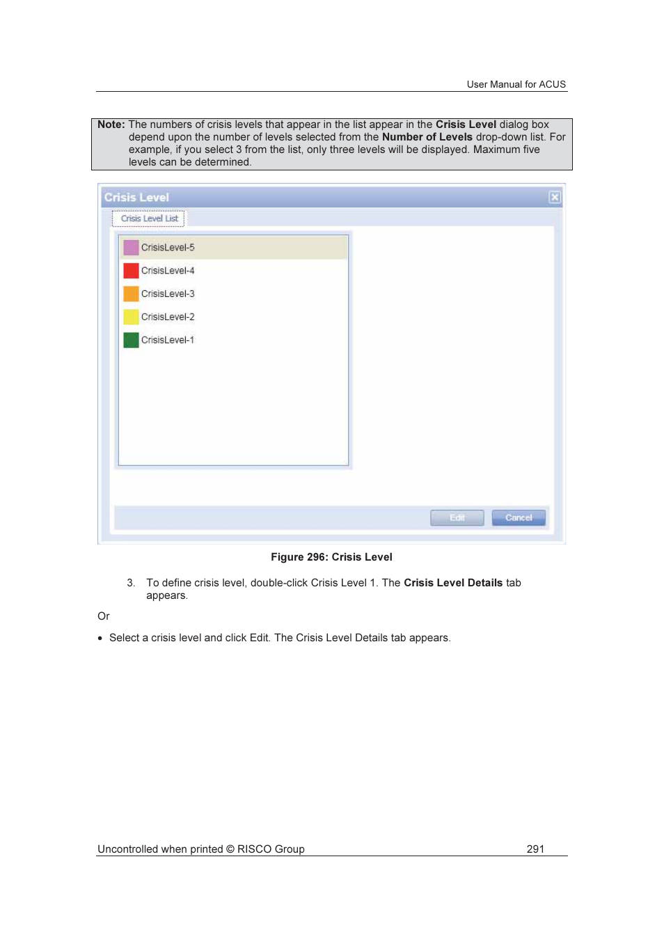 RISCO Group ACUS User Manual | Page 319 / 525