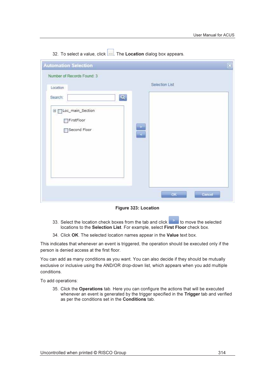 RISCO Group ACUS User Manual | Page 342 / 525