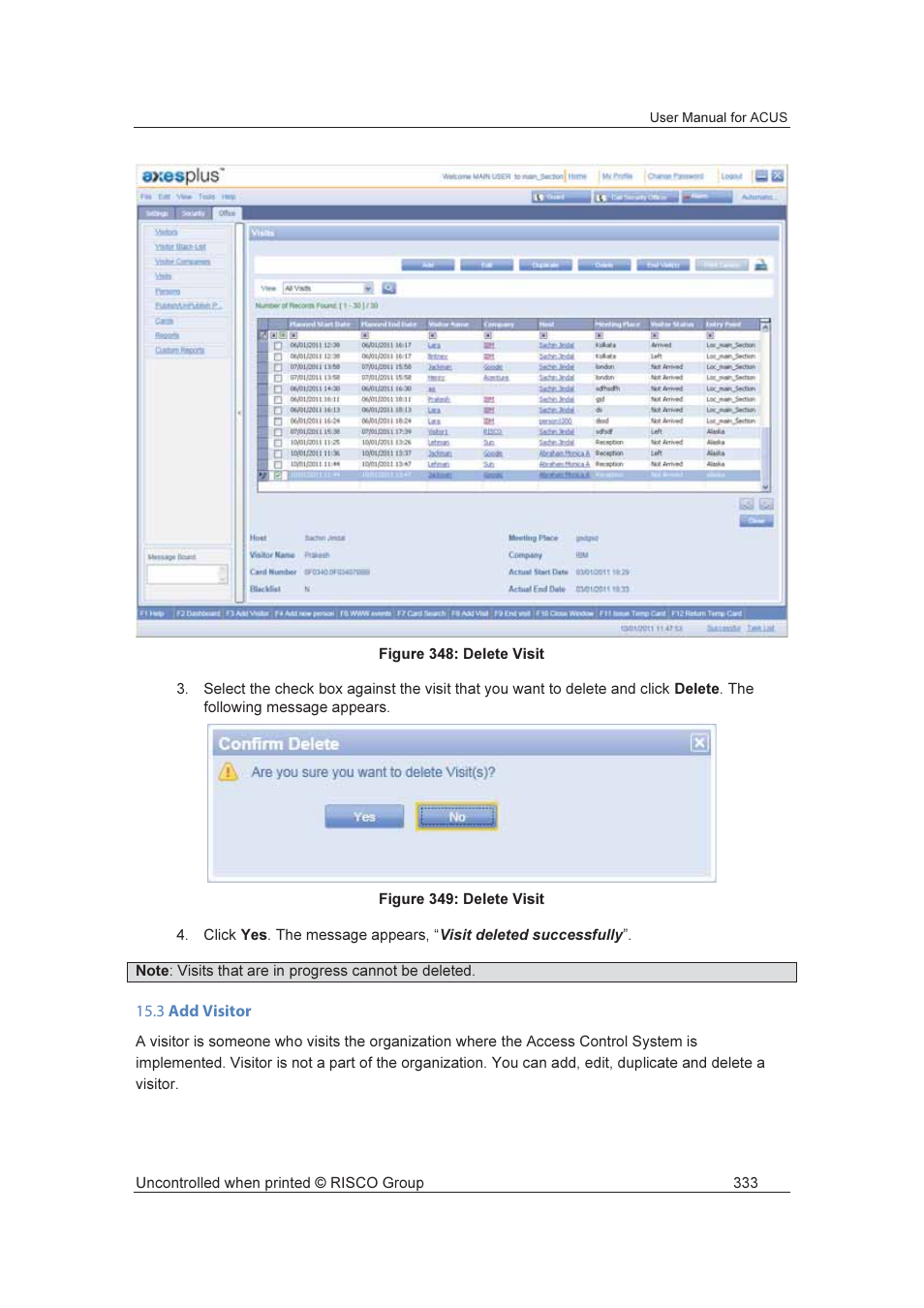 RISCO Group ACUS User Manual | Page 361 / 525
