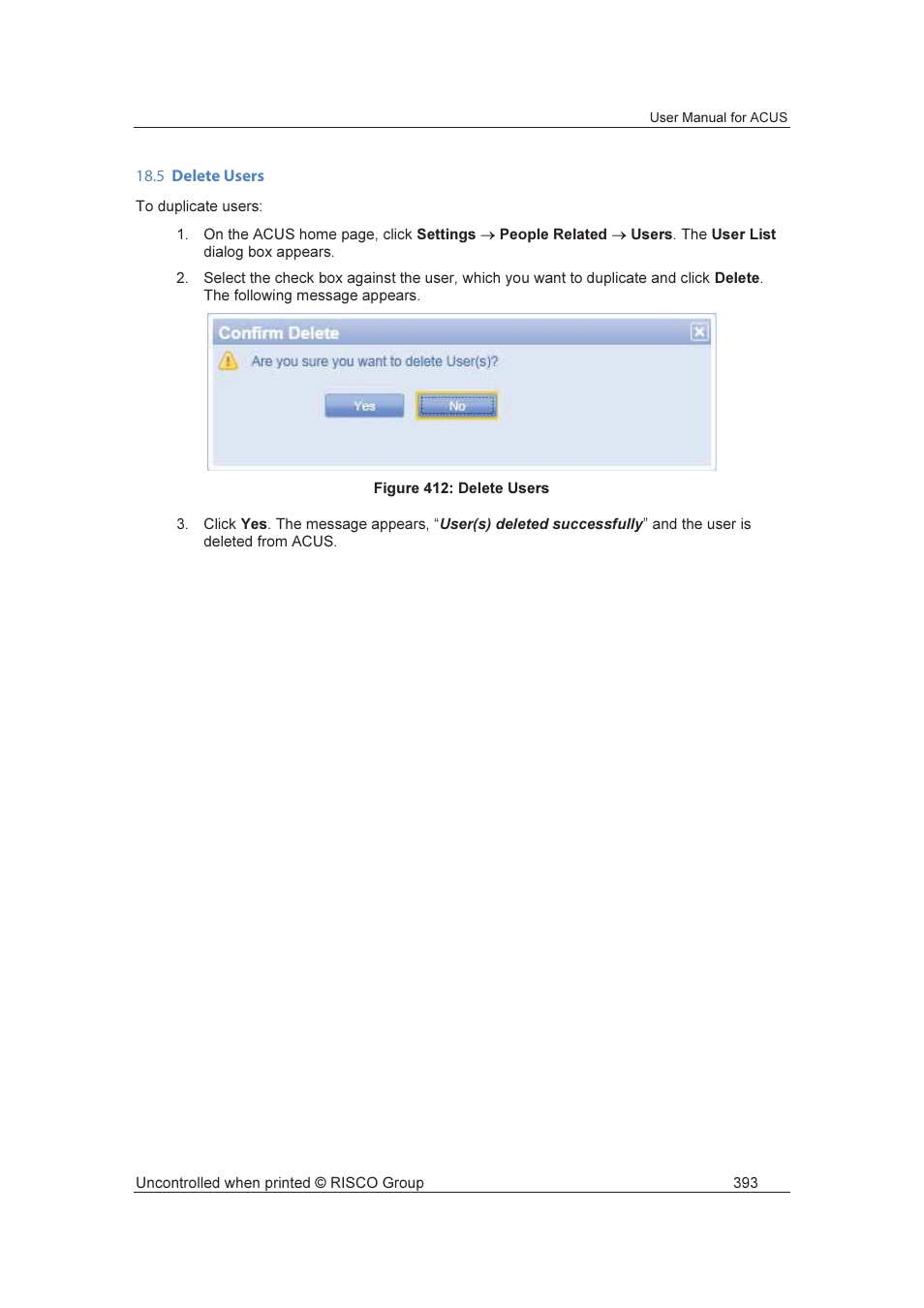 RISCO Group ACUS User Manual | Page 421 / 525