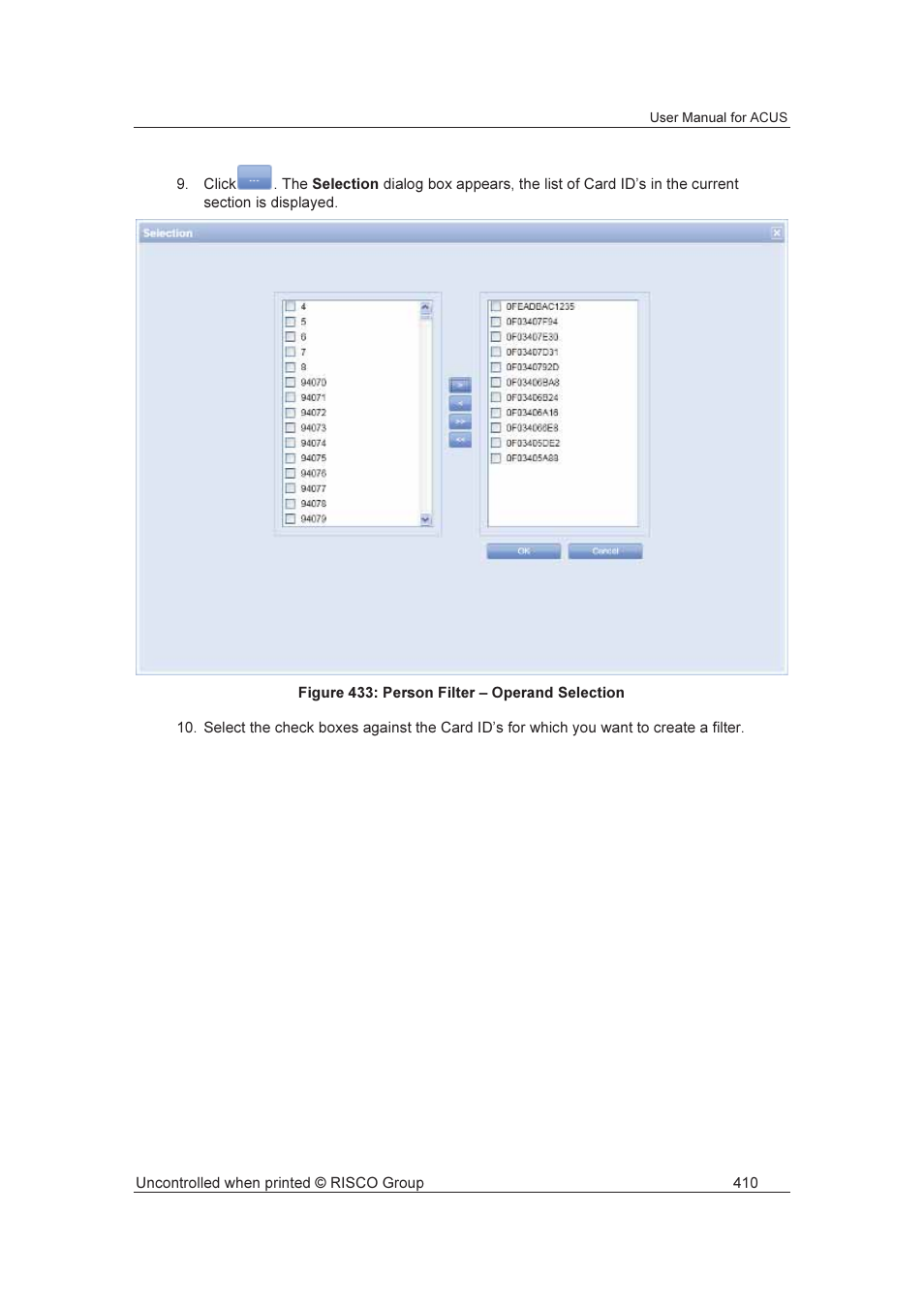 RISCO Group ACUS User Manual | Page 438 / 525