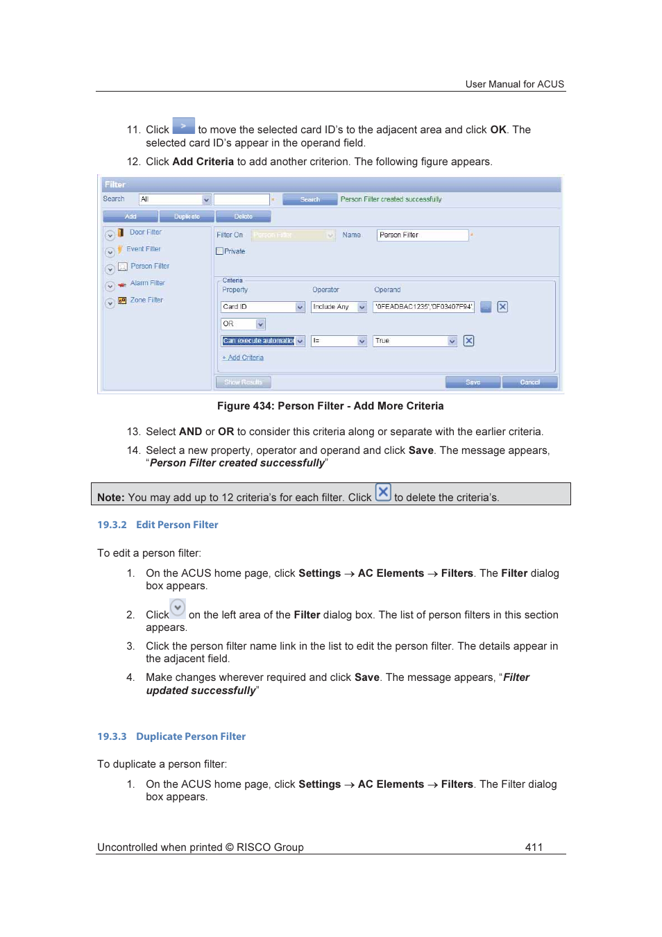 RISCO Group ACUS User Manual | Page 439 / 525