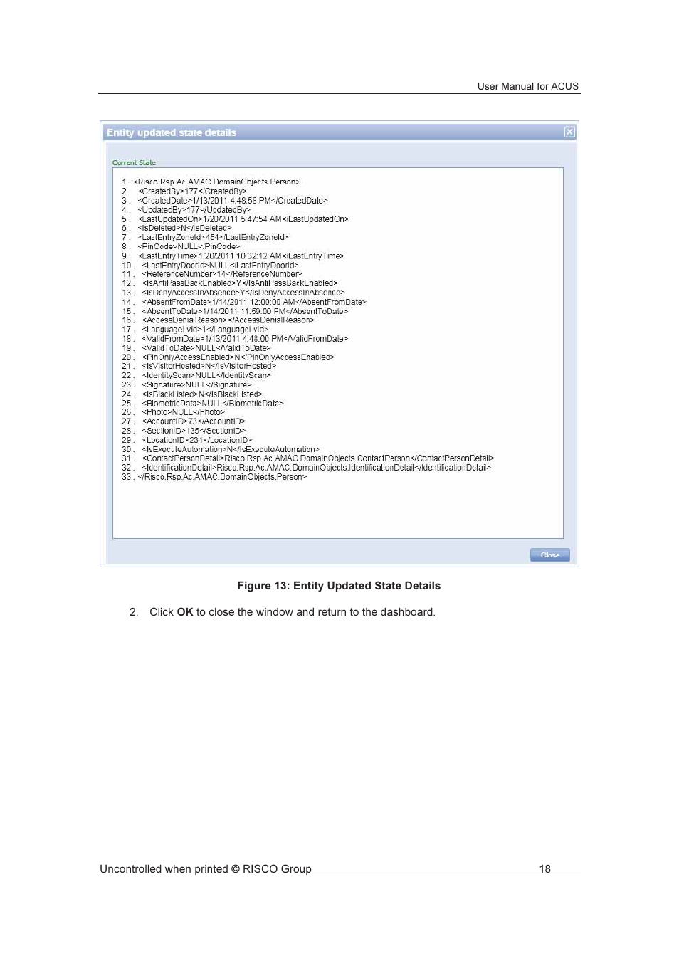 RISCO Group ACUS User Manual | Page 46 / 525