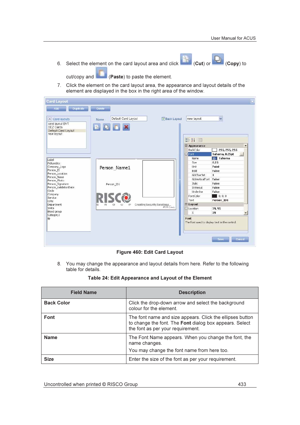 RISCO Group ACUS User Manual | Page 461 / 525