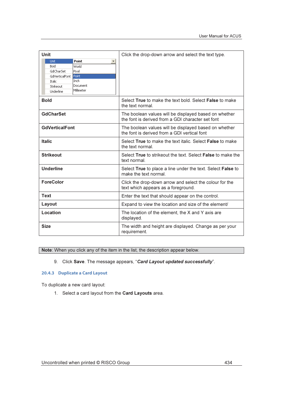 RISCO Group ACUS User Manual | Page 462 / 525
