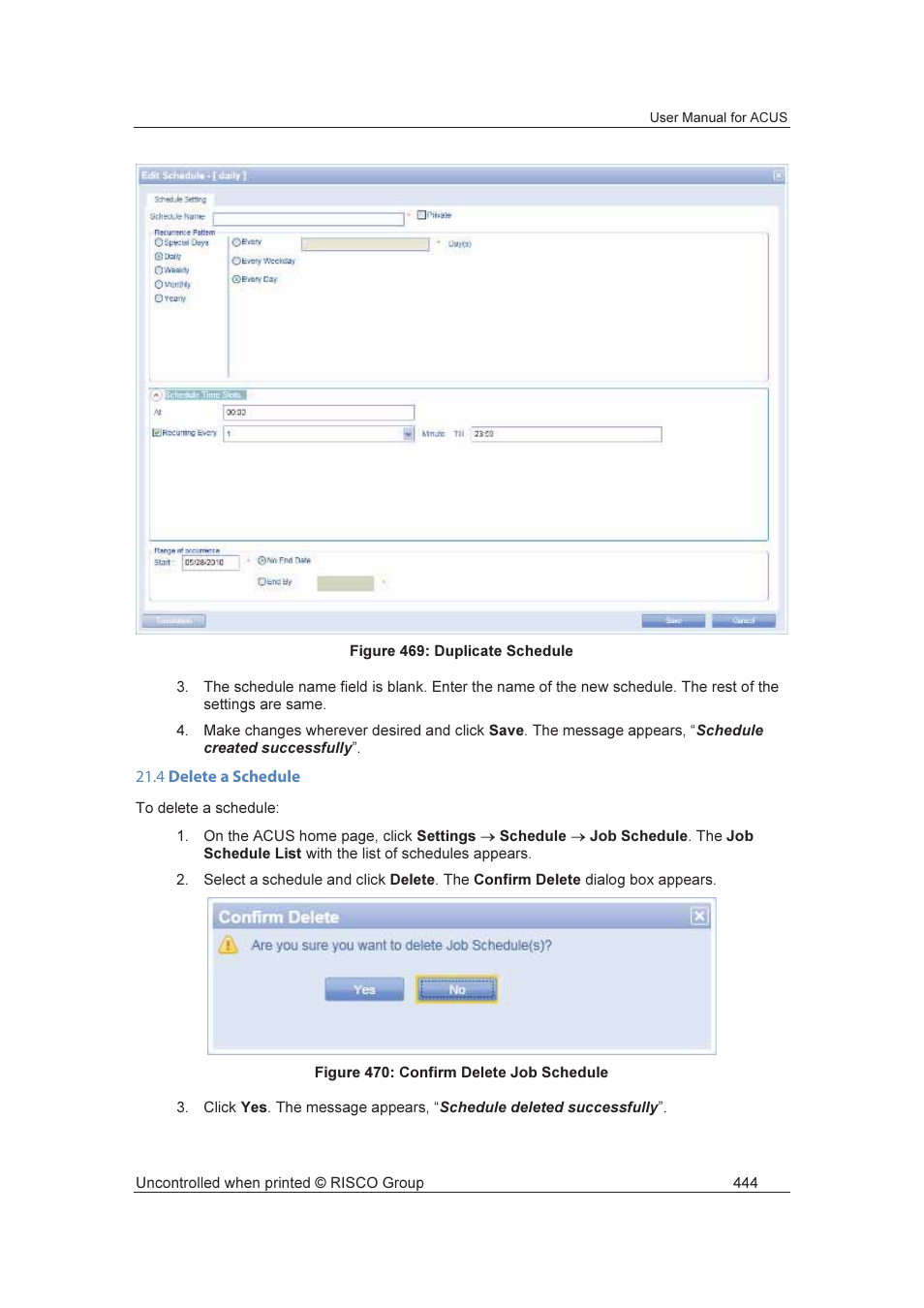 RISCO Group ACUS User Manual | Page 472 / 525