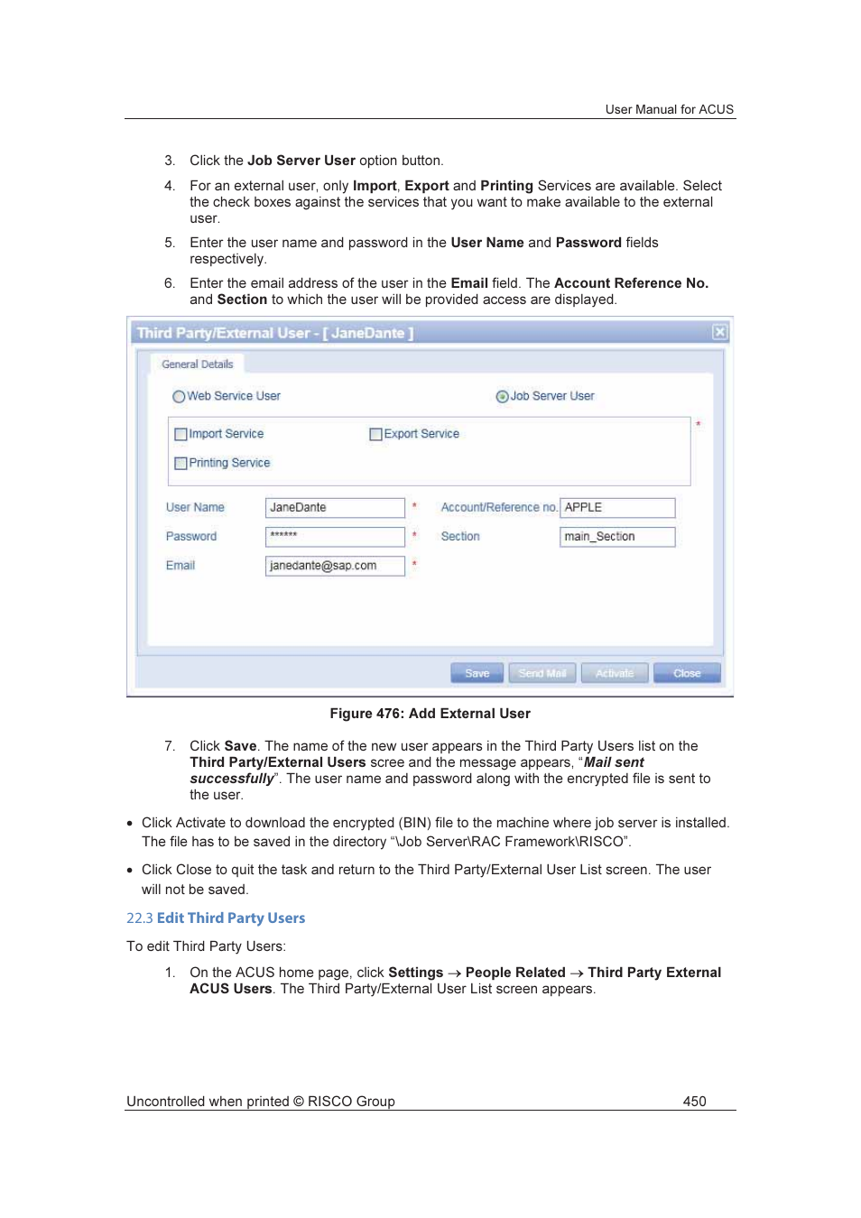 RISCO Group ACUS User Manual | Page 478 / 525