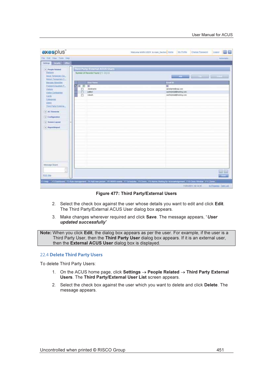 RISCO Group ACUS User Manual | Page 479 / 525