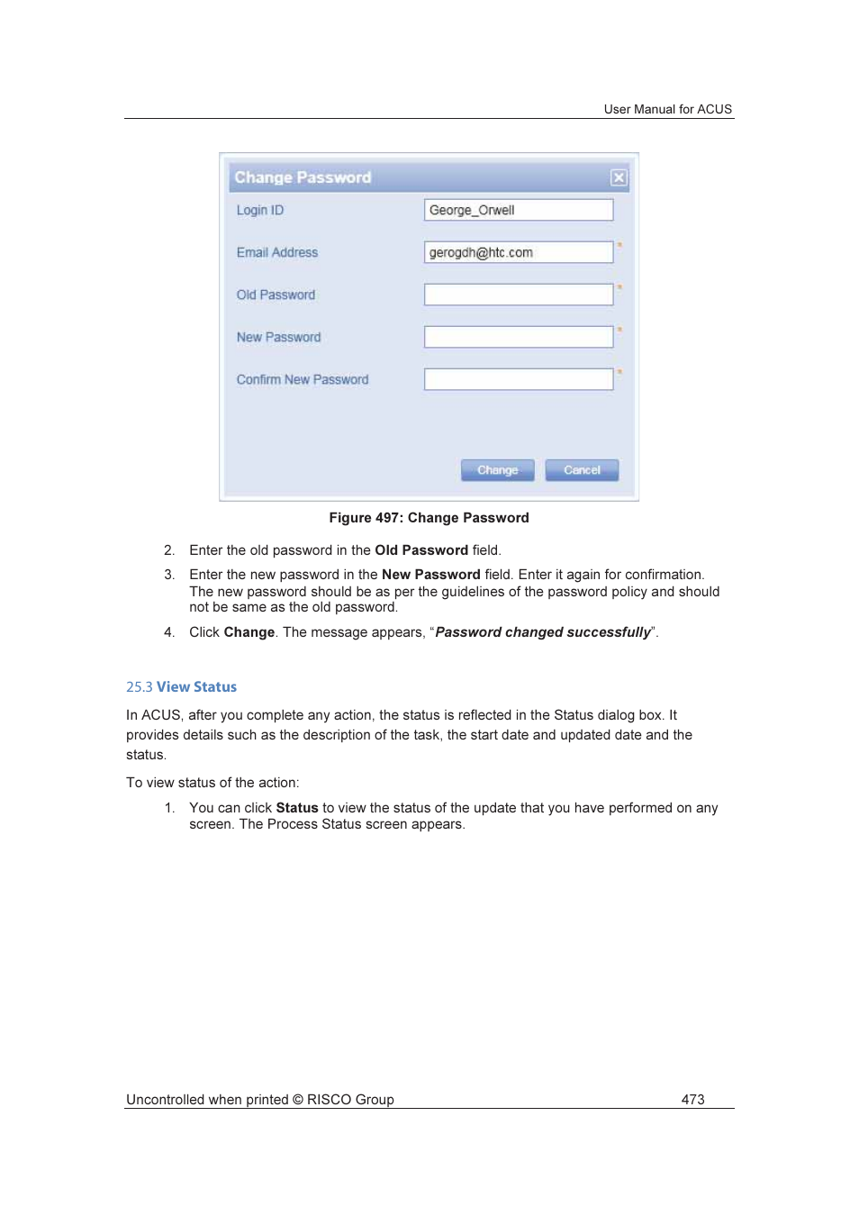 RISCO Group ACUS User Manual | Page 501 / 525