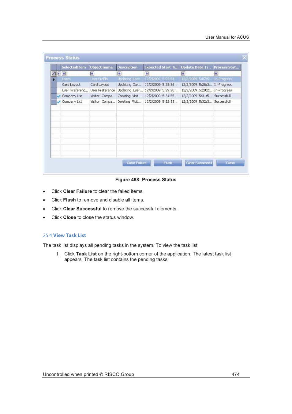 RISCO Group ACUS User Manual | Page 502 / 525