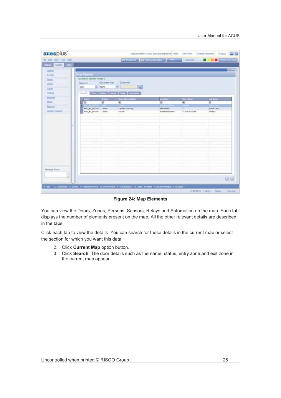 RISCO Group ACUS User Manual | Page 56 / 525