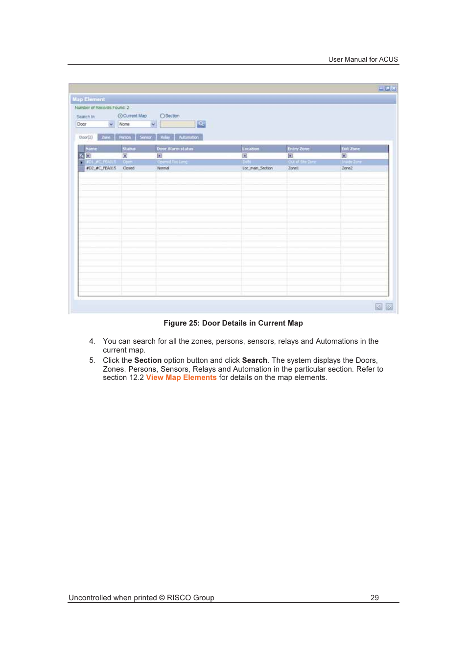 RISCO Group ACUS User Manual | Page 57 / 525