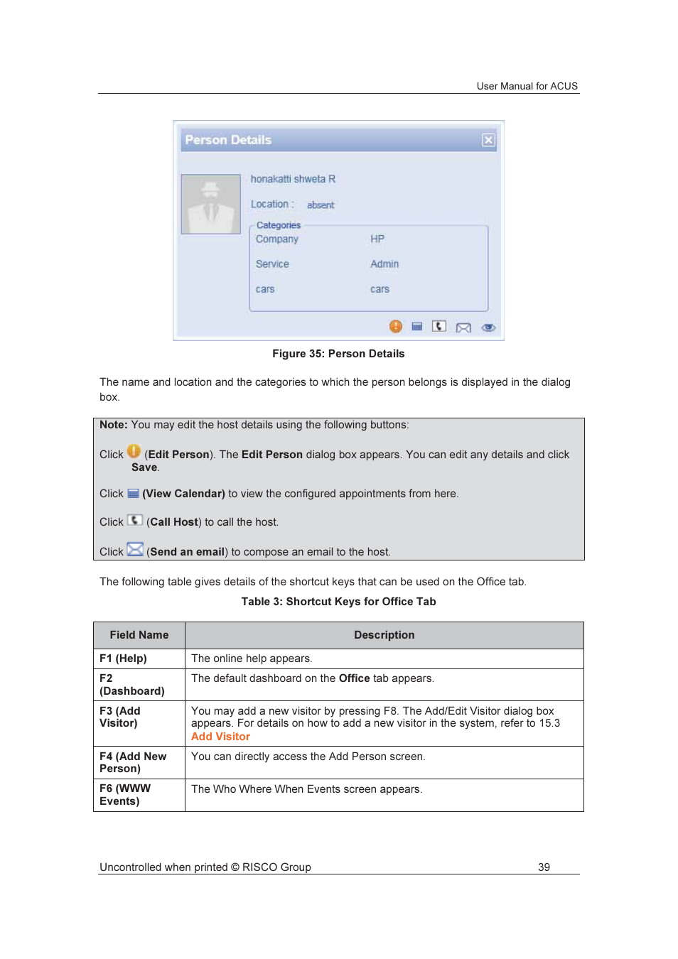 RISCO Group ACUS User Manual | Page 67 / 525