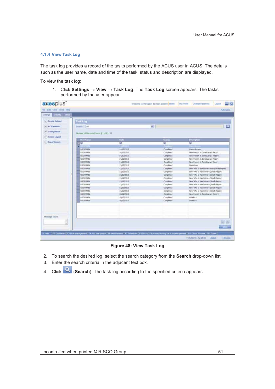 RISCO Group ACUS User Manual | Page 79 / 525