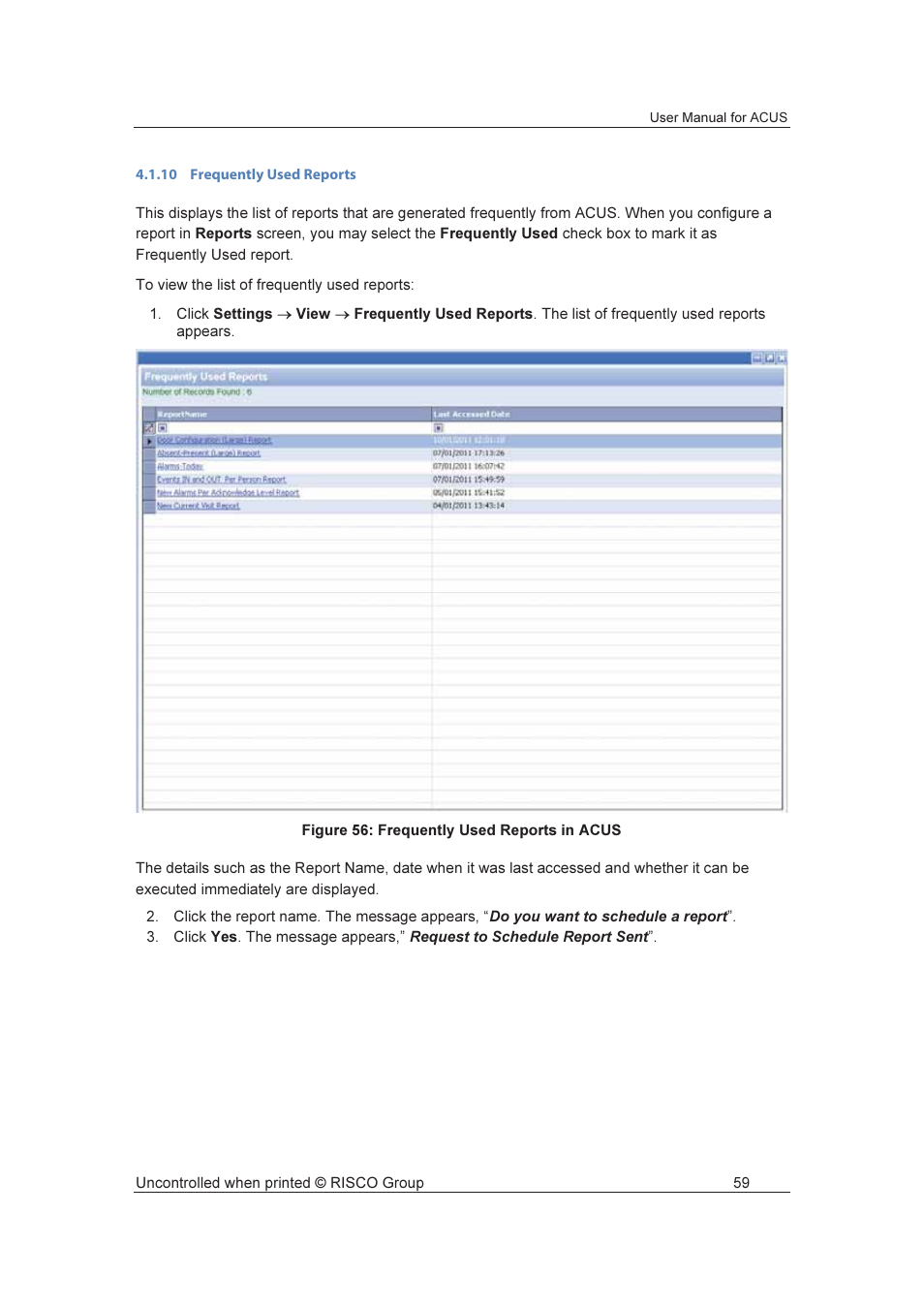 RISCO Group ACUS User Manual | Page 87 / 525