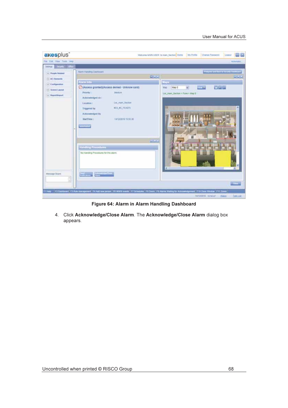 RISCO Group ACUS User Manual | Page 96 / 525