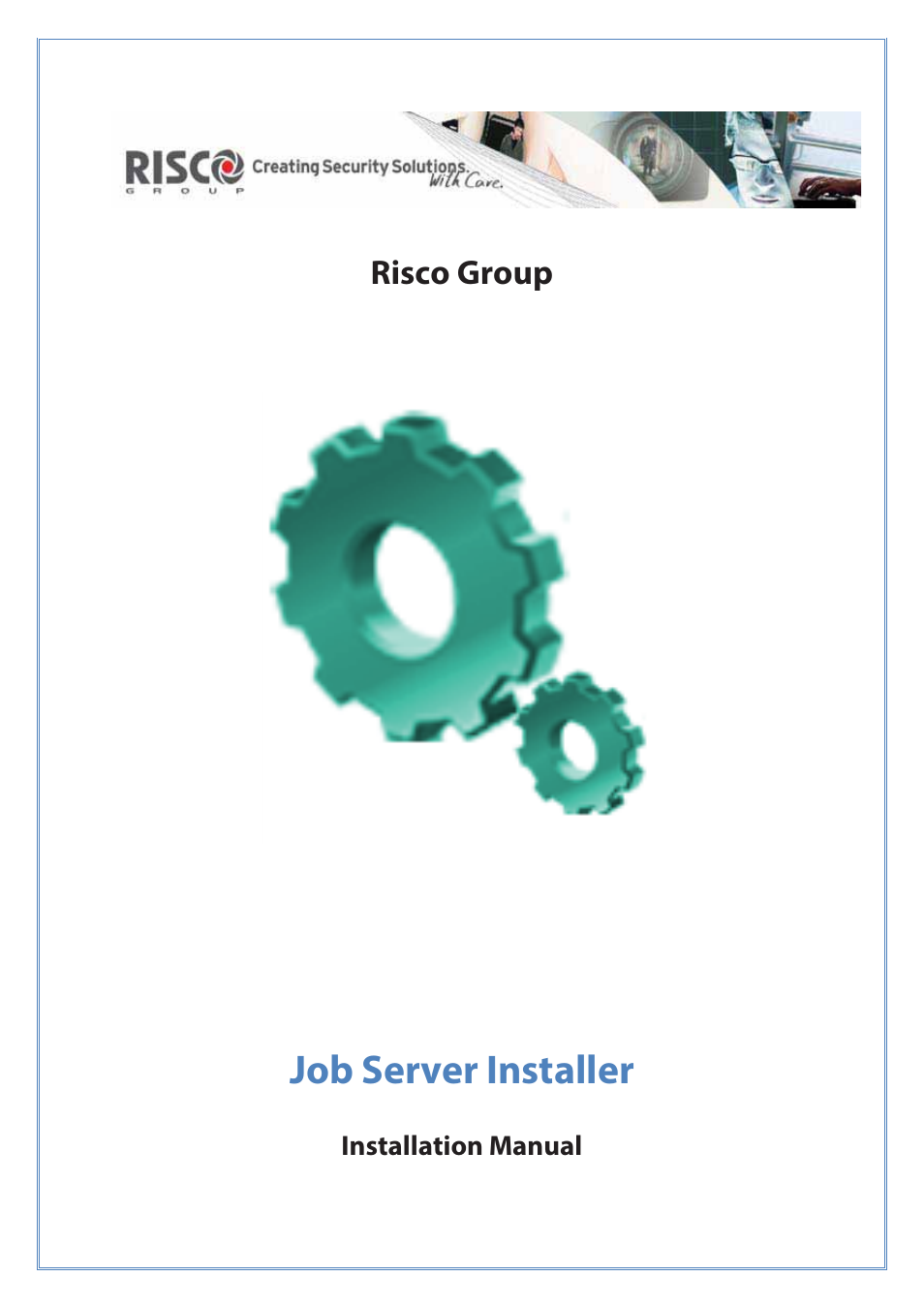 RISCO Group Job Server Installer User Manual | 32 pages