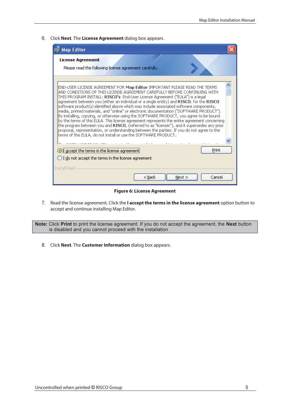 RISCO Group MAP Editor Installer User Manual | Page 11 / 32