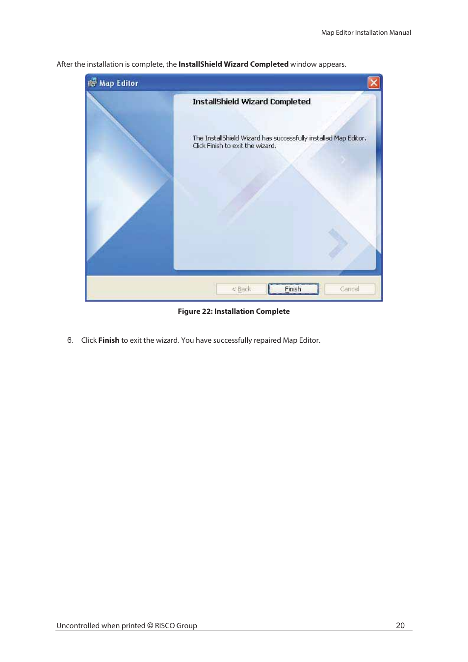 RISCO Group MAP Editor Installer User Manual | Page 26 / 32