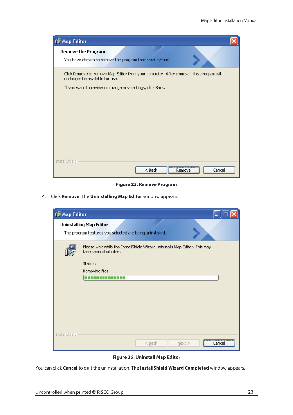 RISCO Group MAP Editor Installer User Manual | Page 29 / 32