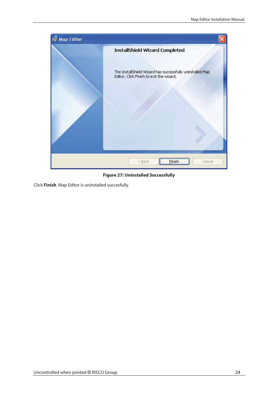 RISCO Group MAP Editor Installer User Manual | Page 30 / 32