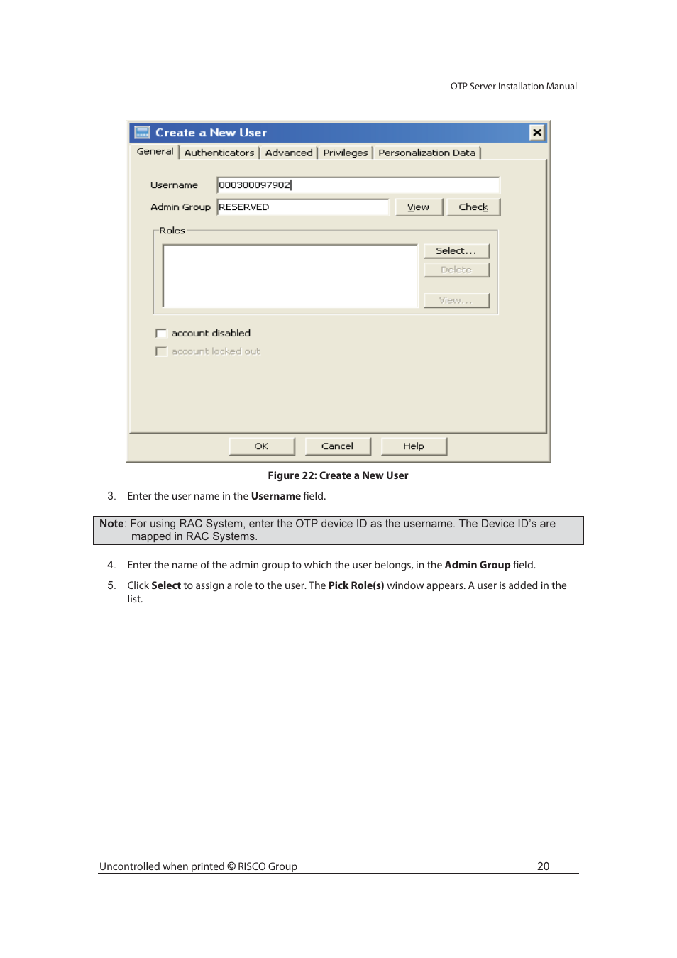 RISCO Group SafeWord OTP Server User Manual | Page 27 / 36