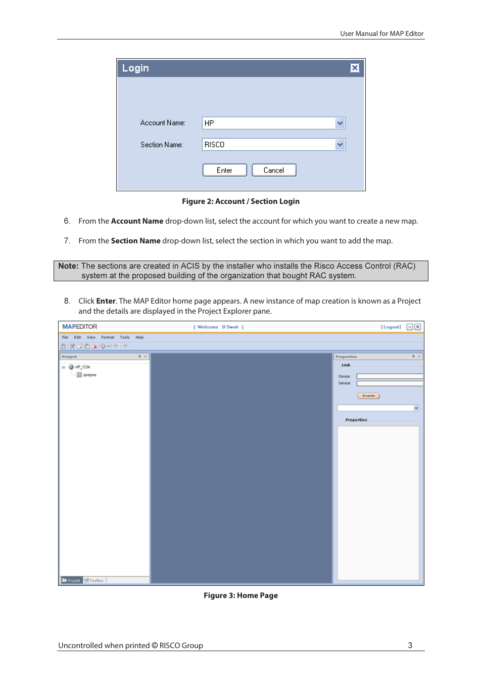 RISCO Group axesplus® MAP Editor User Manual | Page 11 / 68