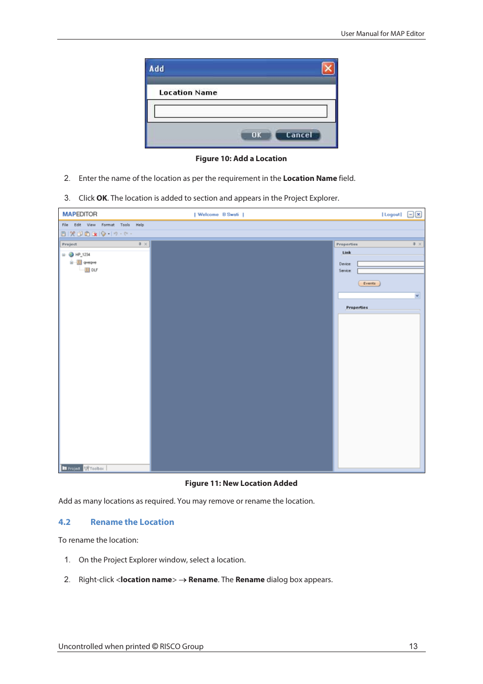 RISCO Group axesplus® MAP Editor User Manual | Page 21 / 68