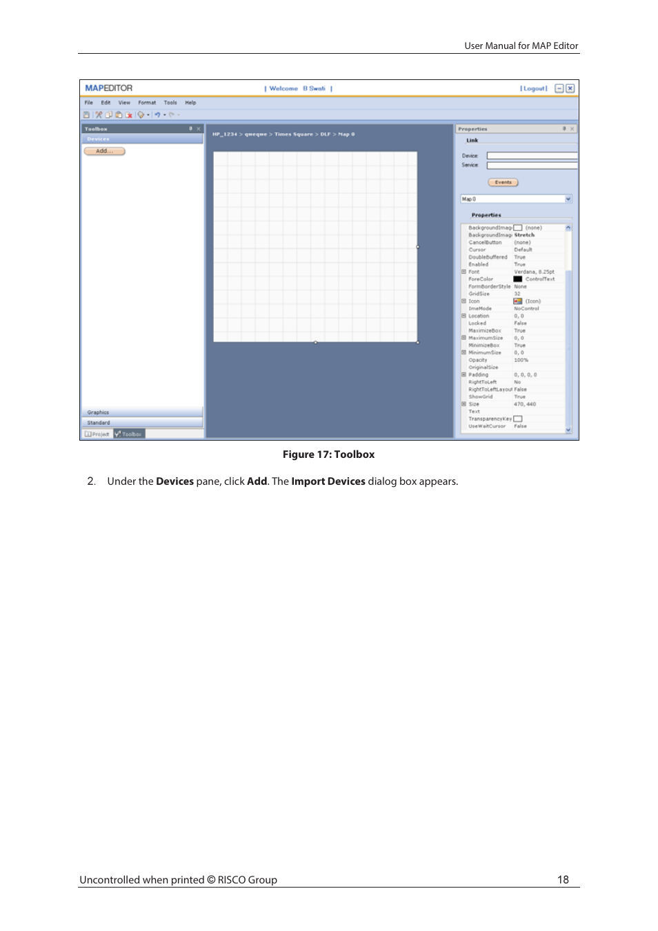 RISCO Group axesplus® MAP Editor User Manual | Page 26 / 68