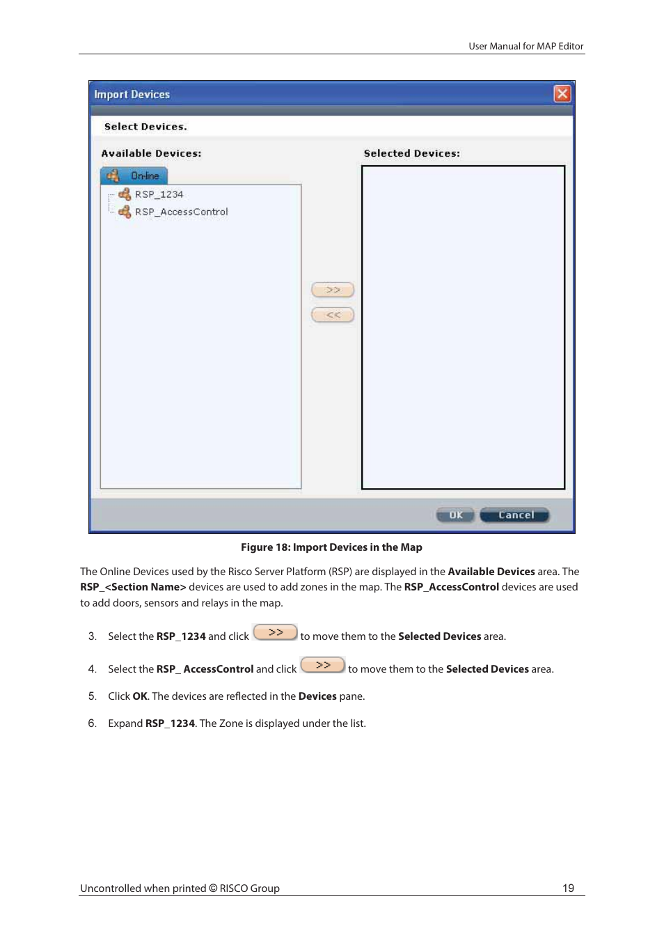 RISCO Group axesplus® MAP Editor User Manual | Page 27 / 68