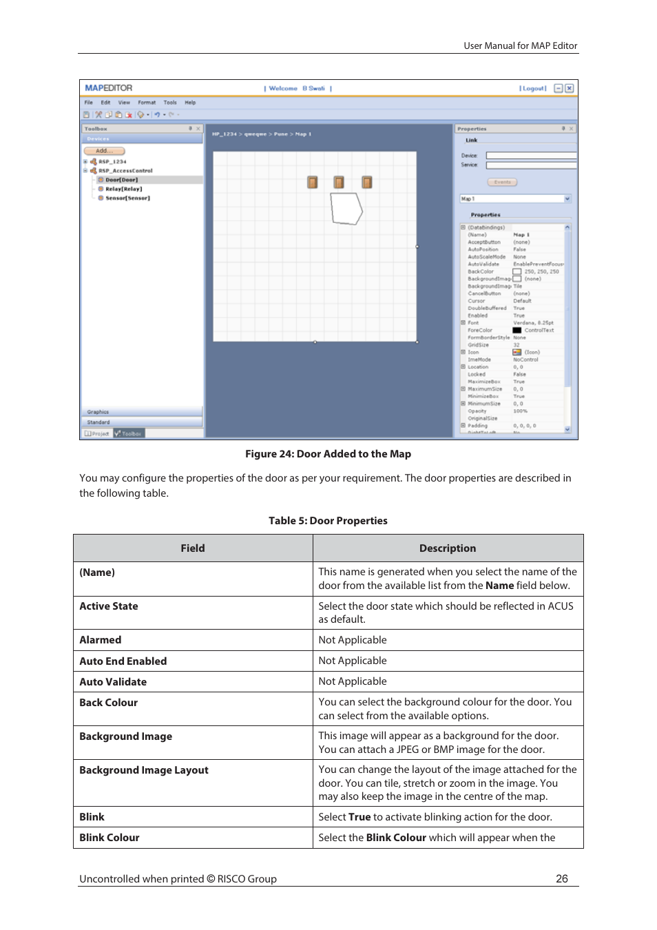 RISCO Group axesplus® MAP Editor User Manual | Page 34 / 68