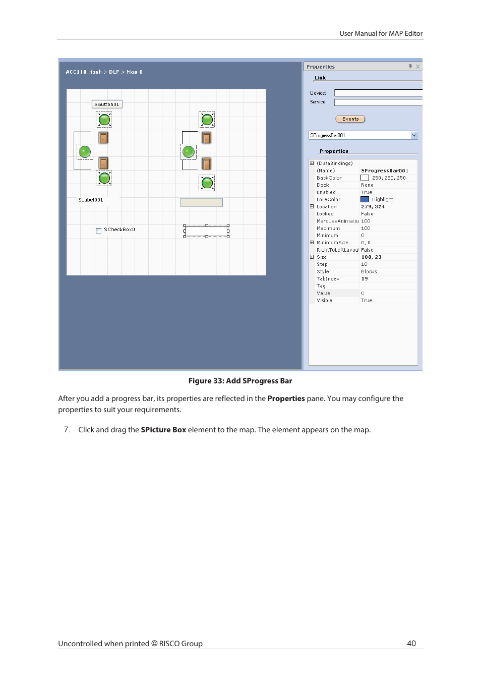 RISCO Group axesplus® MAP Editor User Manual | Page 48 / 68