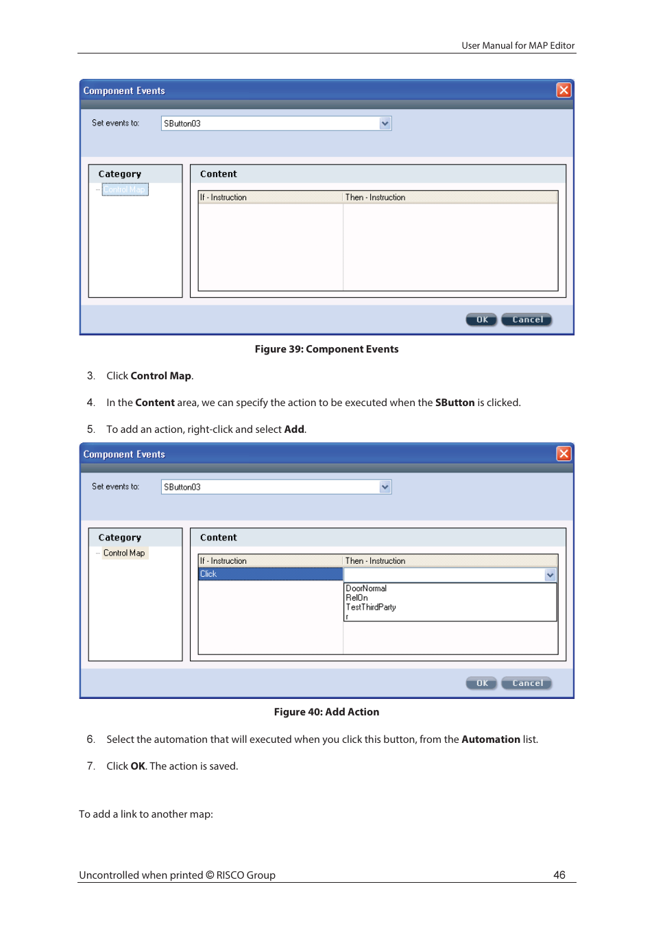 RISCO Group axesplus® MAP Editor User Manual | Page 54 / 68