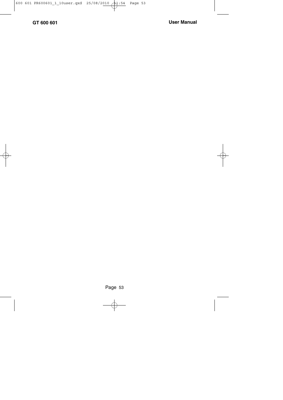 RISCO Group GT 600 User Manual | Page 54 / 56