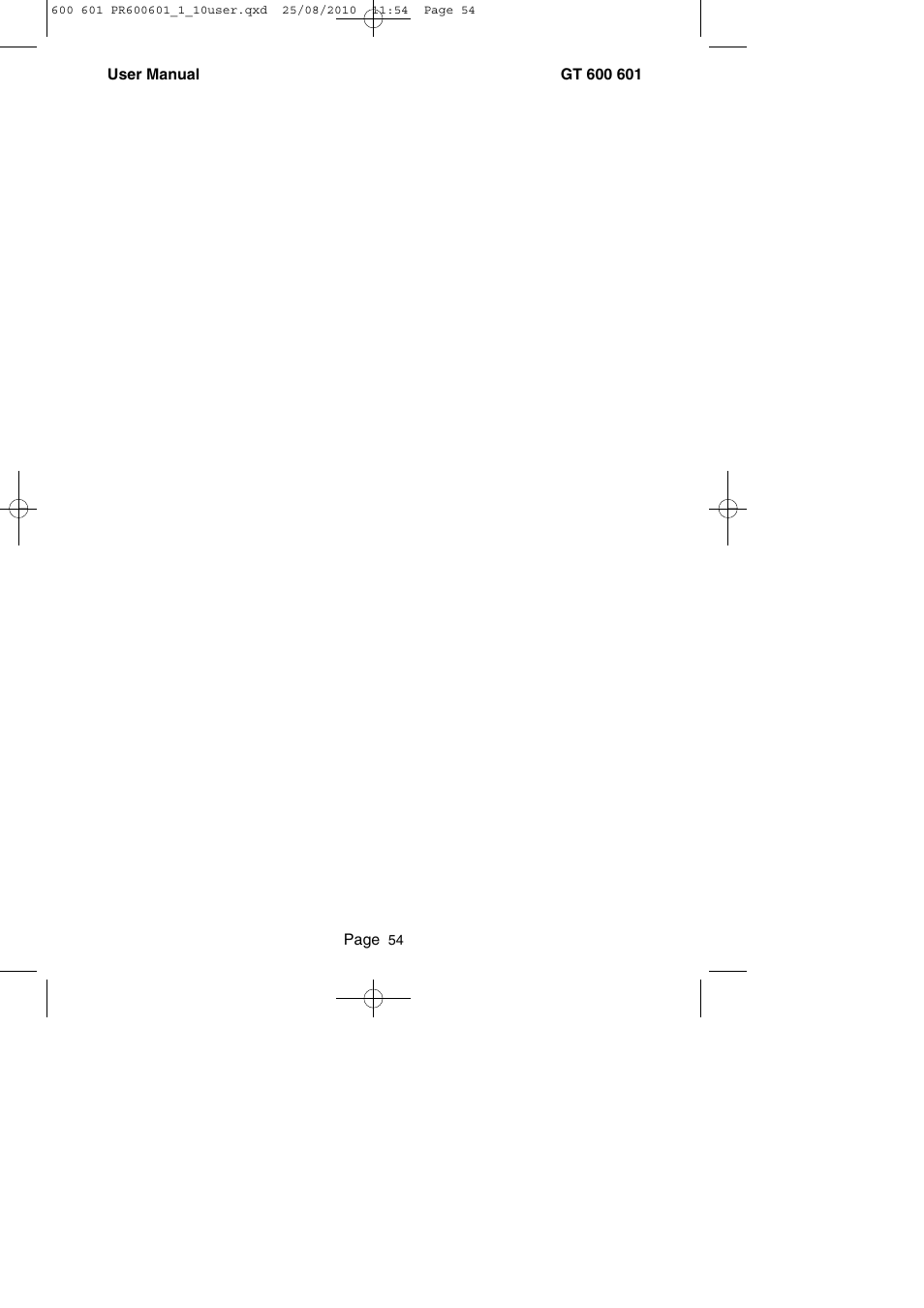 RISCO Group GT 600 User Manual | Page 55 / 56