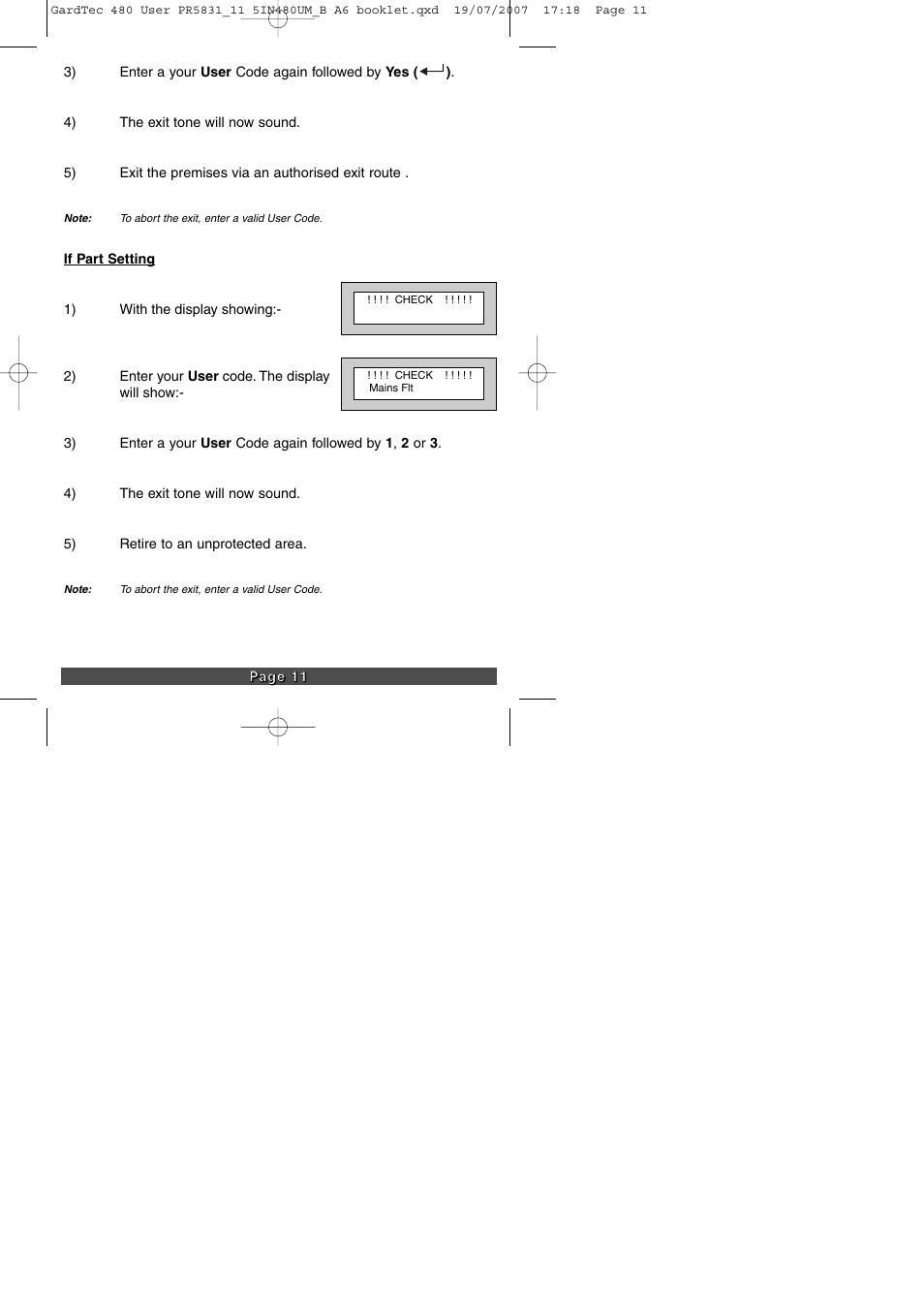 RISCO Group GT480 User Manual | Page 13 / 29