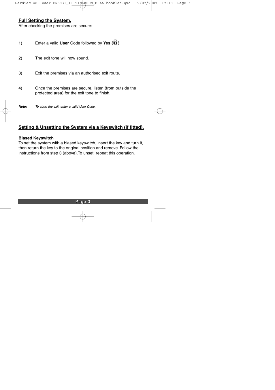 RISCO Group GT480 User Manual | Page 5 / 29