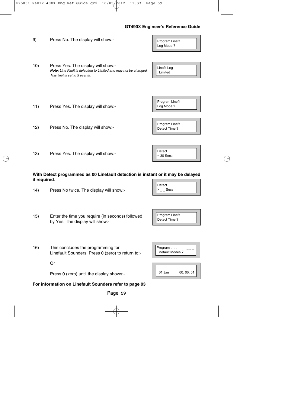 RISCO Group Gardtec 490X User Manual | Page 60 / 108