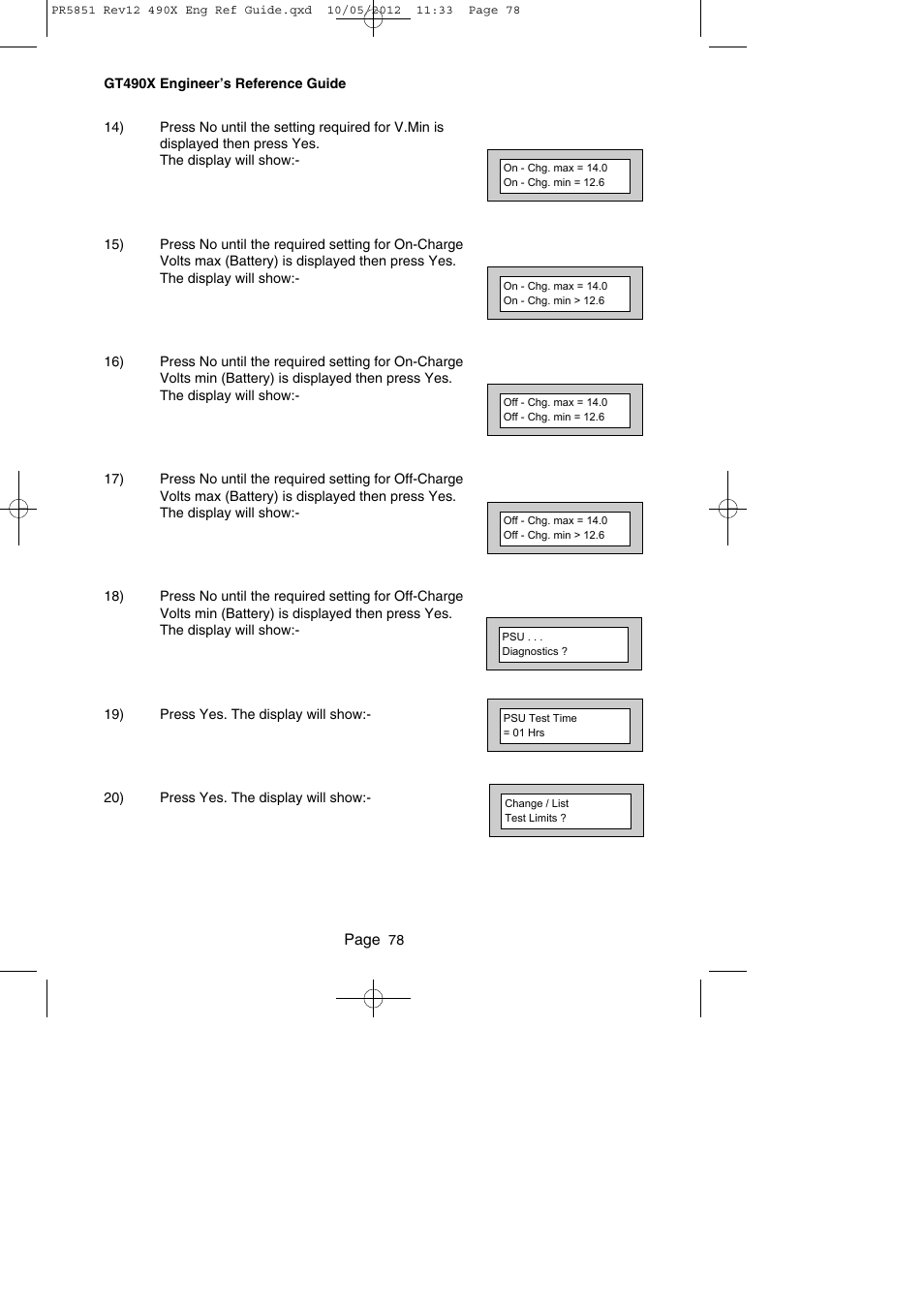 RISCO Group Gardtec 490X User Manual | Page 79 / 108