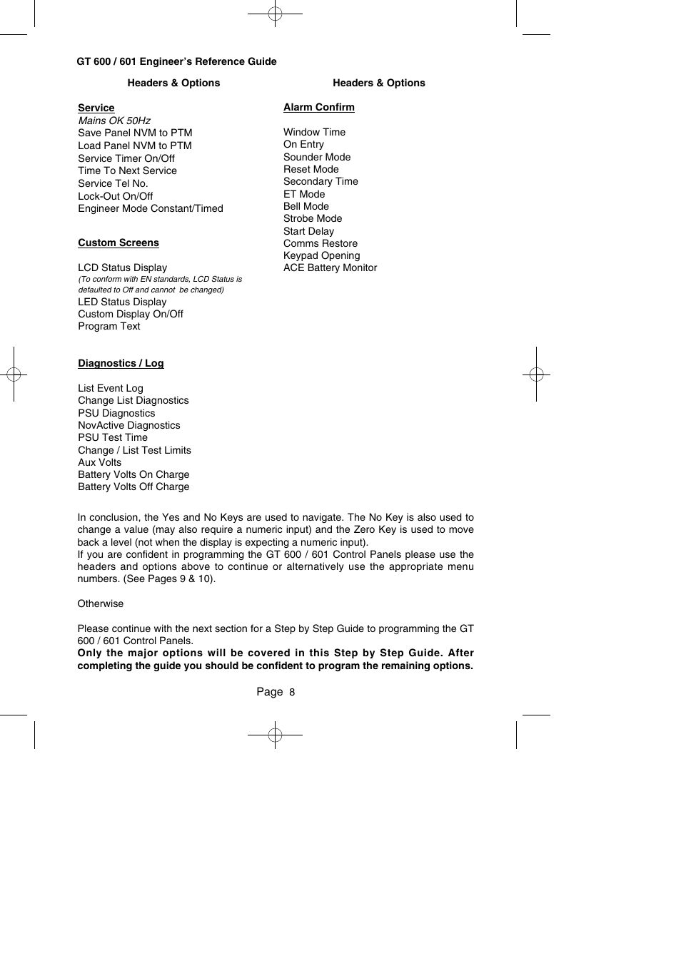 RISCO Group Gardtec GT600 User Manual | Page 10 / 128