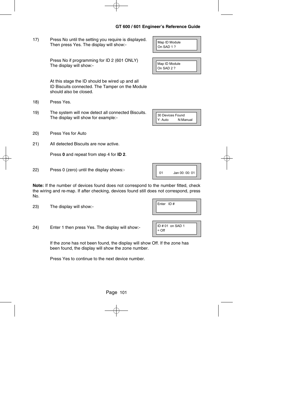 RISCO Group Gardtec GT600 User Manual | Page 103 / 128