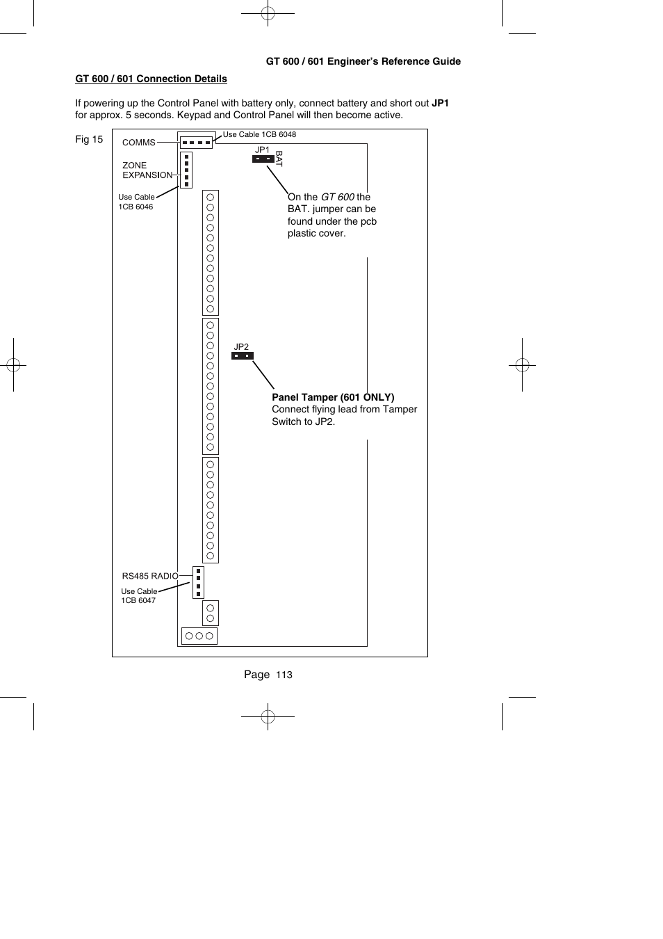 RISCO Group Gardtec GT600 User Manual | Page 115 / 128