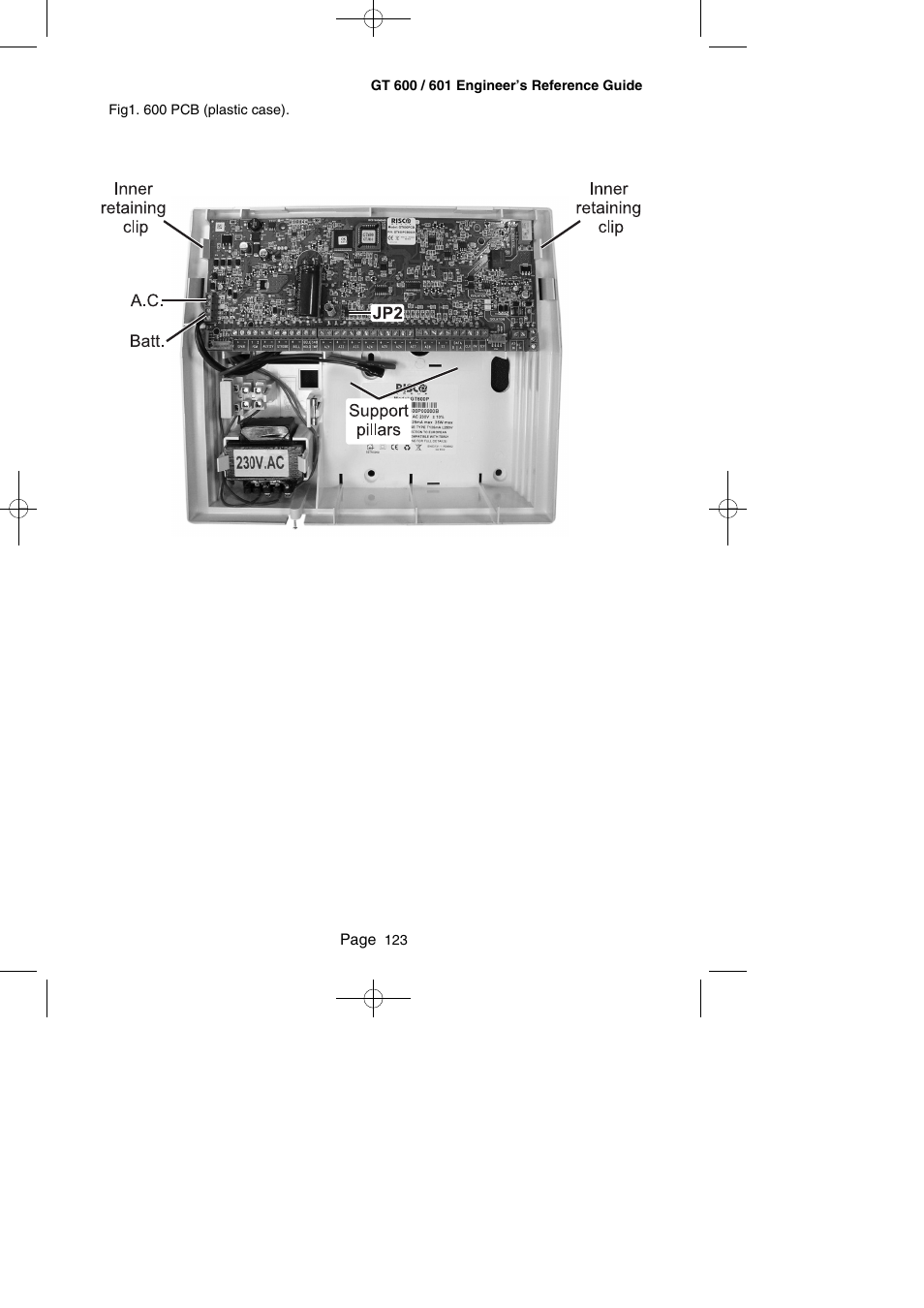 RISCO Group Gardtec GT600 User Manual | Page 125 / 128