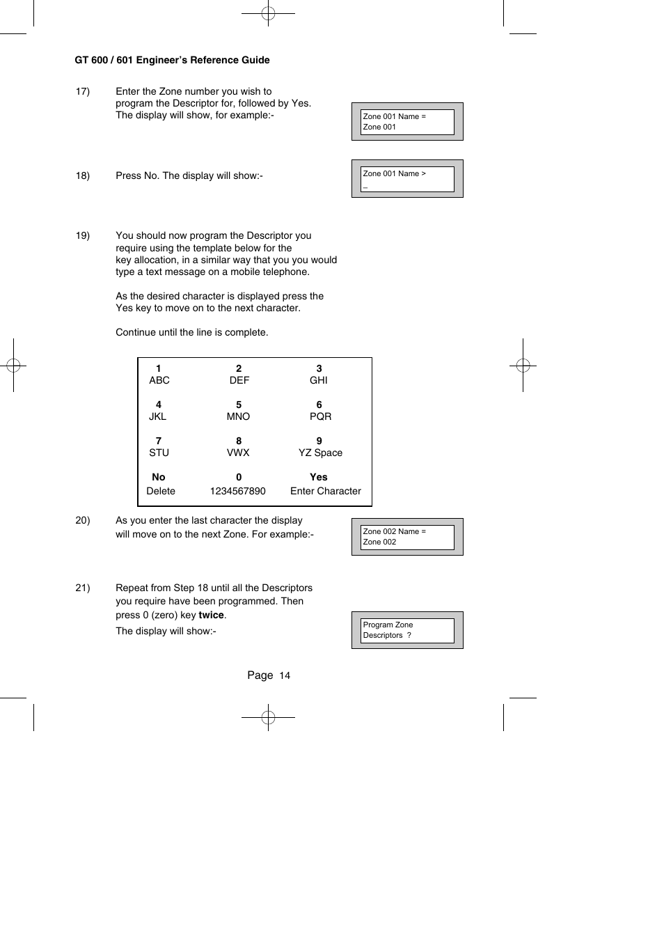 RISCO Group Gardtec GT600 User Manual | Page 16 / 128