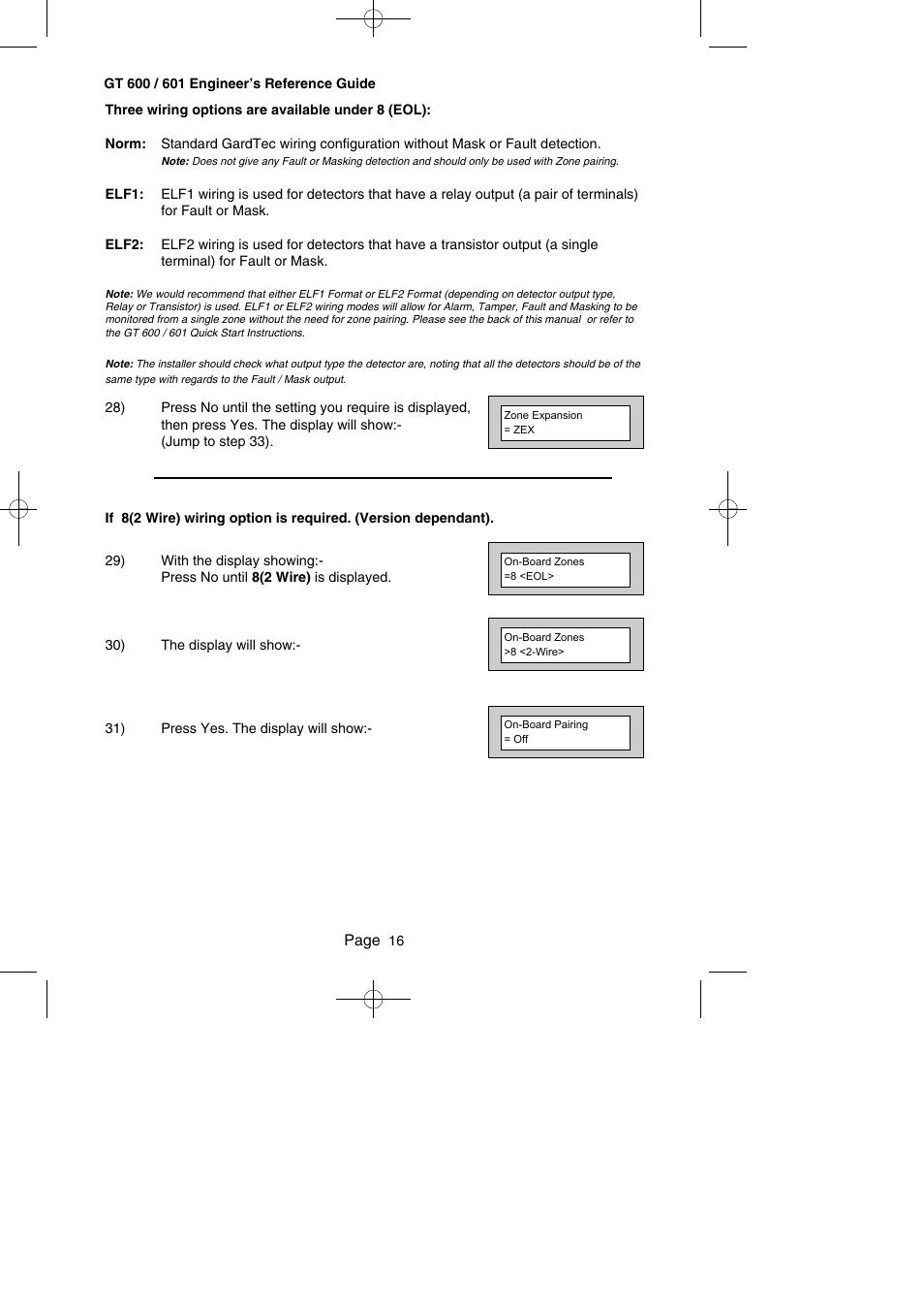 RISCO Group Gardtec GT600 User Manual | Page 18 / 128