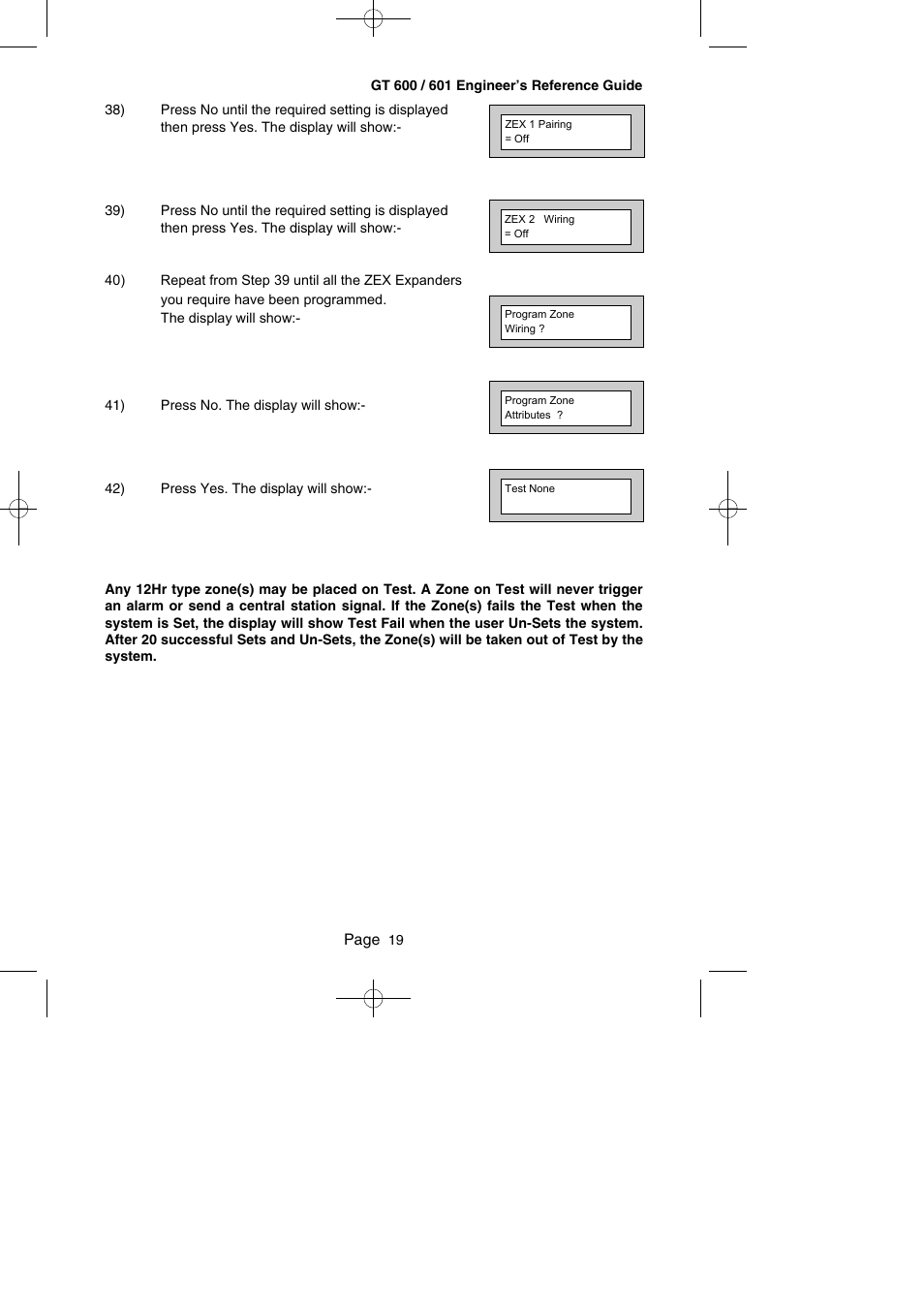 RISCO Group Gardtec GT600 User Manual | Page 21 / 128