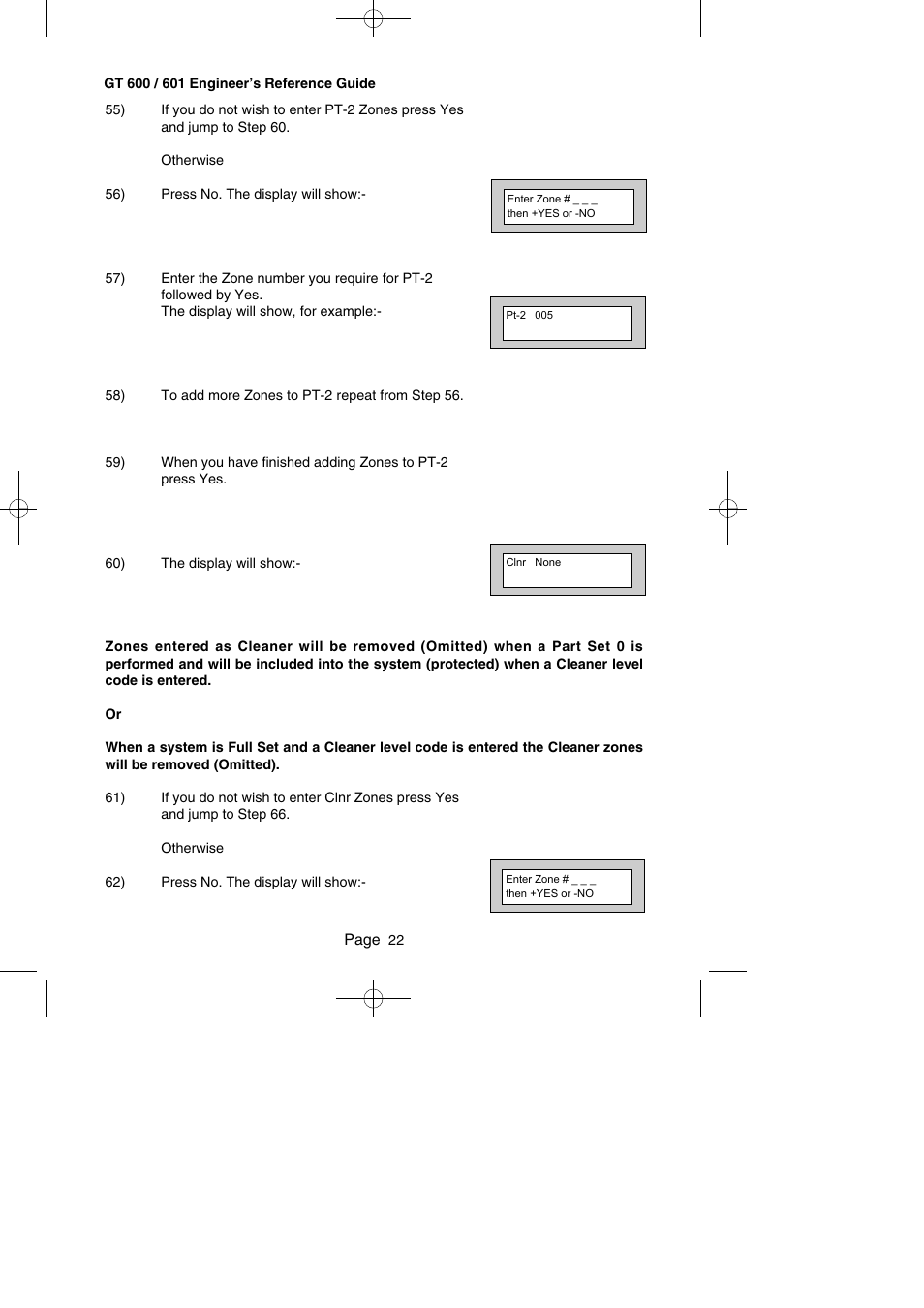 RISCO Group Gardtec GT600 User Manual | Page 24 / 128