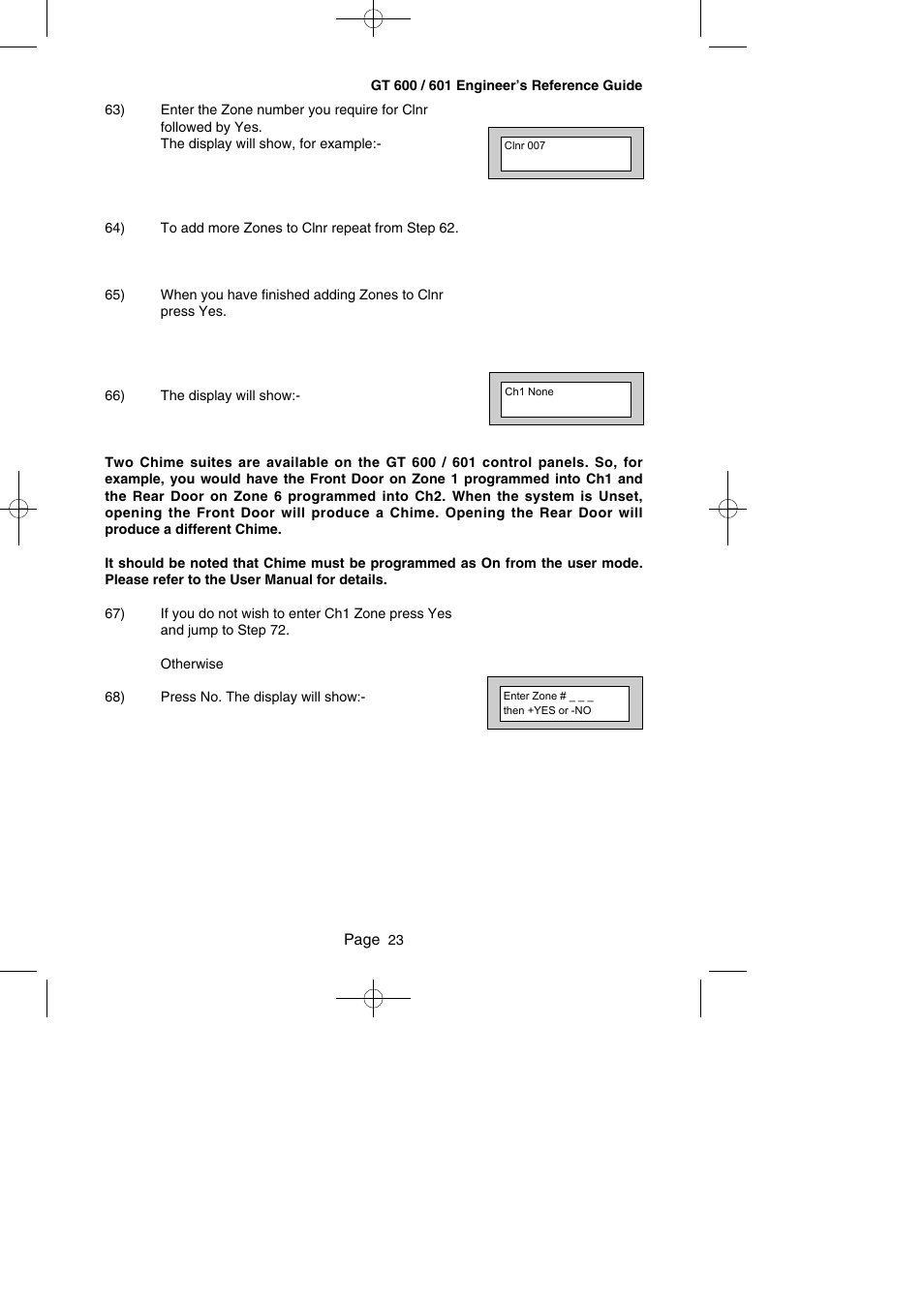 RISCO Group Gardtec GT600 User Manual | Page 25 / 128